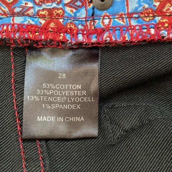 Johnny Was Black Skinny Jean Women’s Size 28 - Picture 8 of 15